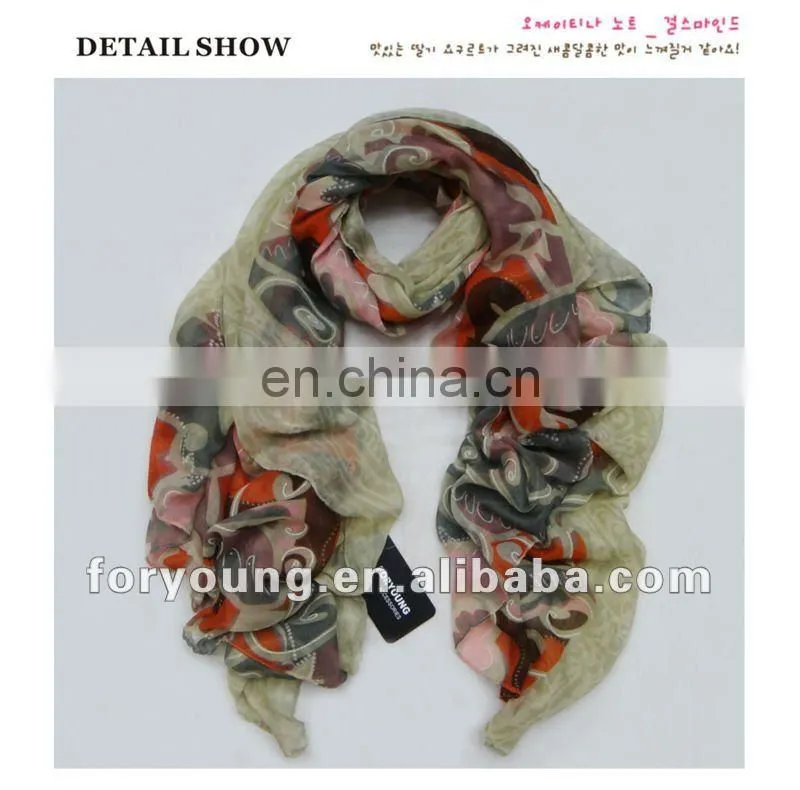 unique fashion patterned scarves