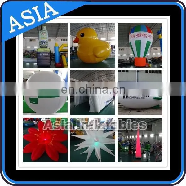 2m Long Inflatable Black Hat For Advertising , Customized Hat Inflatable