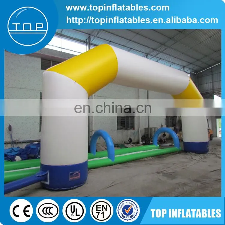 Custom printed logo cheap inflatable arch for sale
