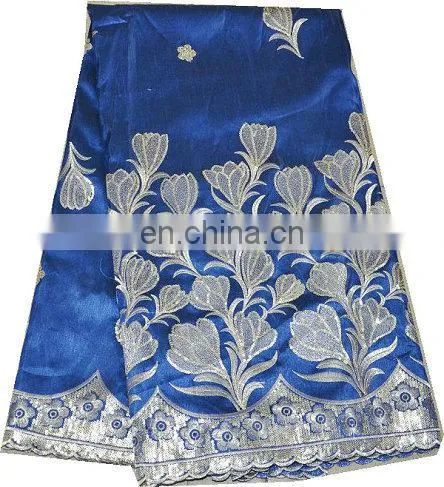 hot sell fashion silk lace geoger lace for evening dress(PG14016)