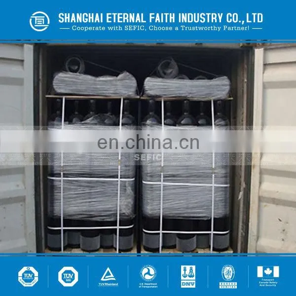 Different Sizes And Colors Chlorine Cylinder Low Price Nitrogen Gas Cylinder Valves Equipped Nitrogen Cylinder