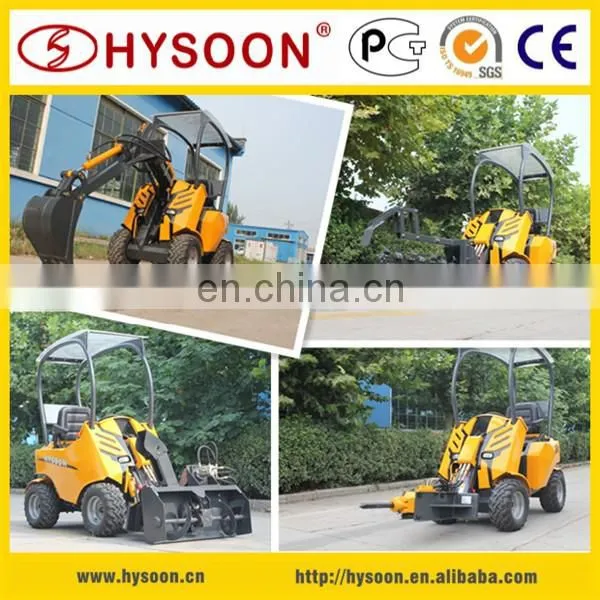 Chinese small wheeled articulated mini loader