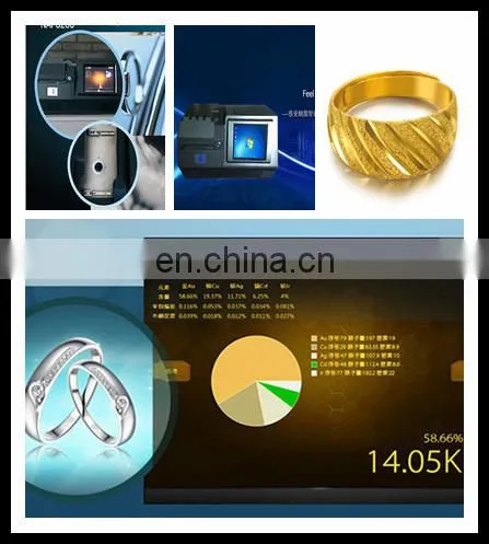 maquina de prueba de oro xrf