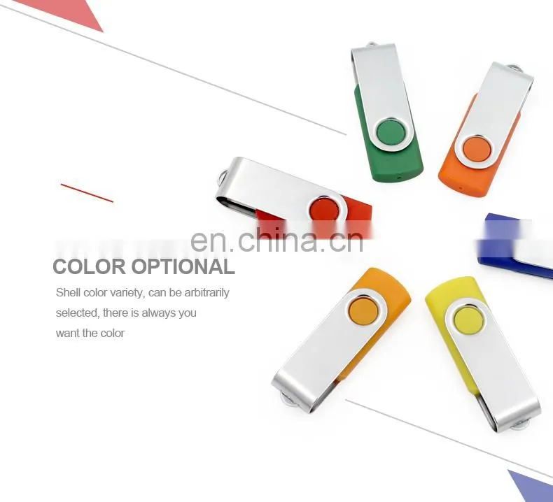 Custom 16GB 32GB 64GB Memoria USB Stick Memory Disk Metal Hook USB Flash Drive