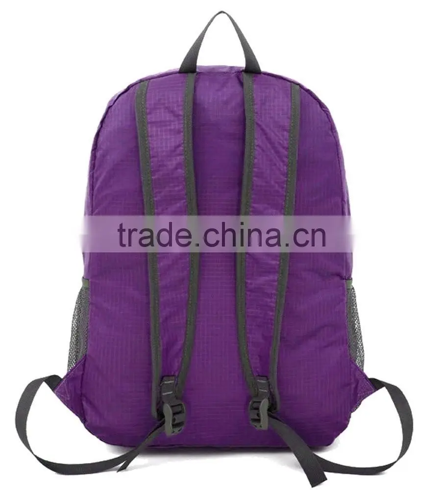 Outdoor Shoulder Bag Nylon Waterproof Backbag 35 L Travel Foldable Backpack
