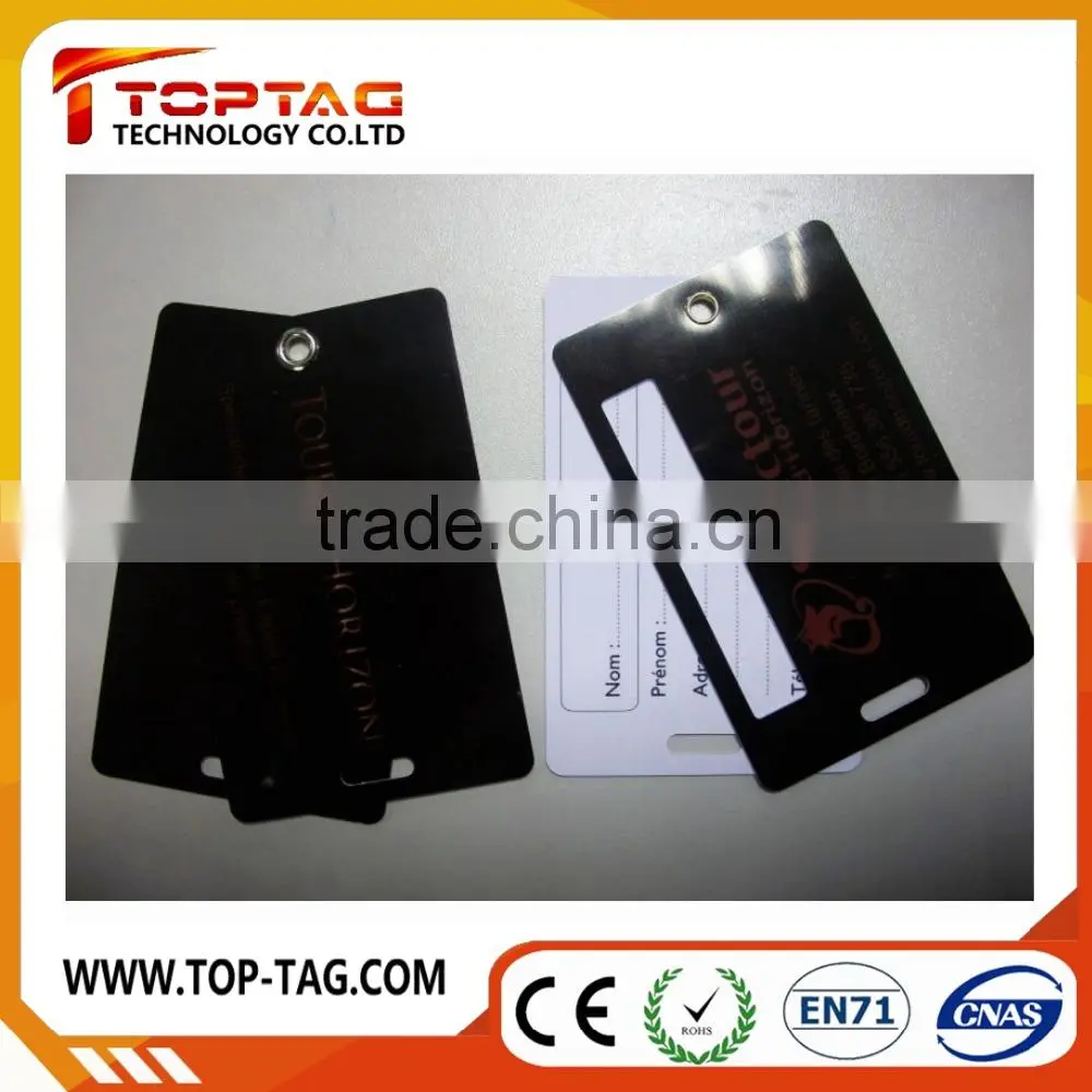 2015 cheapest custom bulk personalized luggage tags, pvc luggage tag