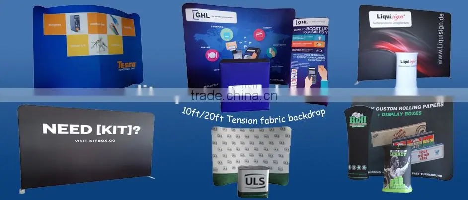 Wholesale, Wholesale Price, fabric backdrop,8ft Tension Fabric Backdrop With Carrying Case