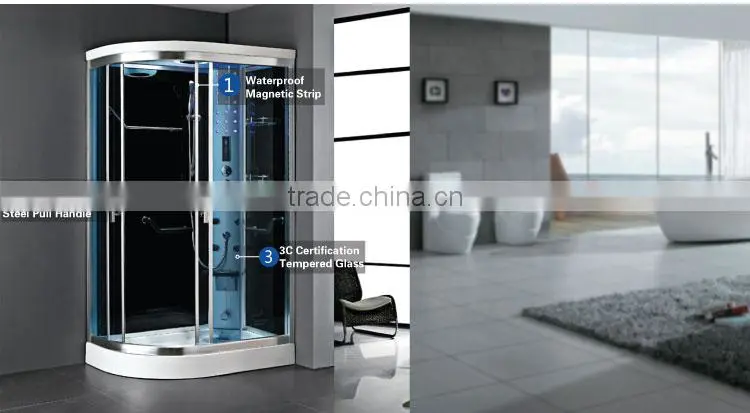 2015 China Factory Steam Room Steam Shower With Sliding Door K-7073A
