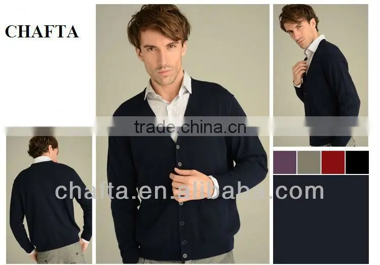100% Yak Men cardigans