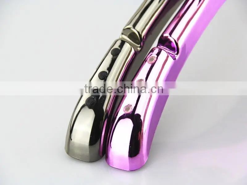 IMY-350 violet plating plastic thick hanger for clothes