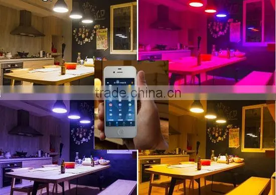 Bluetooth Control Multicolor 7W Smart LED Bulb