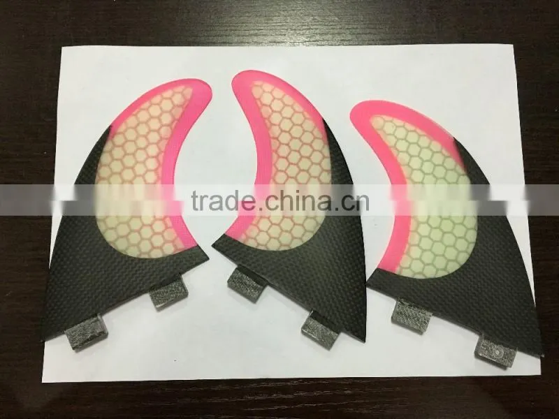 Fiberglass honeycomb surfboard fin FCS and FUTURE type
