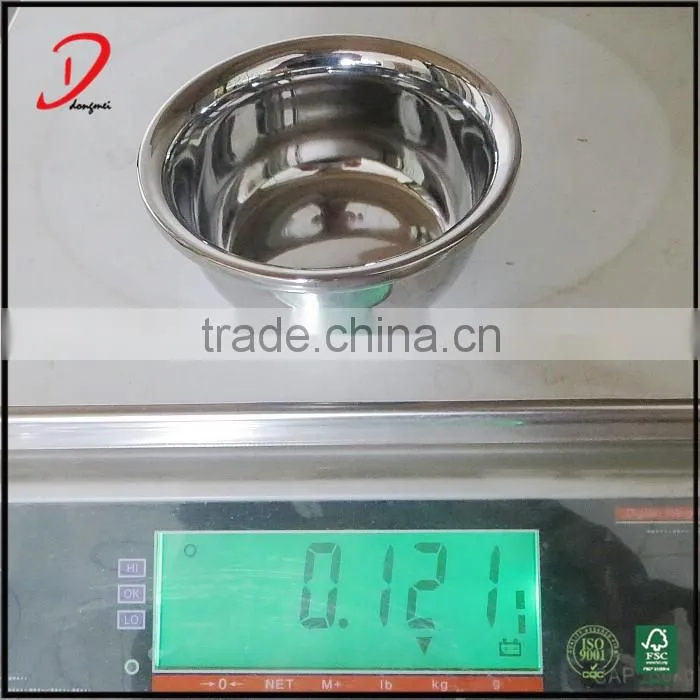 wholesale stainless steel shaving soap bowl for men