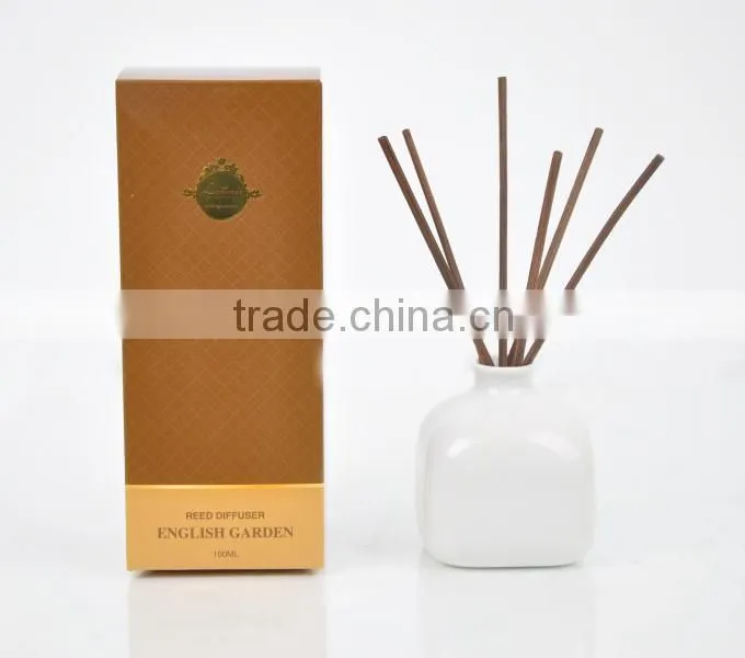 100ml Home fragrance Aroma Reed Diffuser with ceramic bottle SA-2059