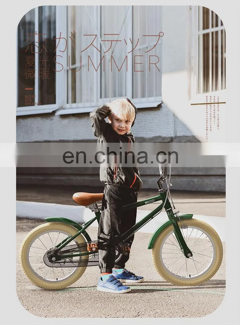 14 16 18 Inch Children Bike Kids Bicycle with Support Training Wheels for Boy Girl Princess Style Cycling Learning Tool Toys
