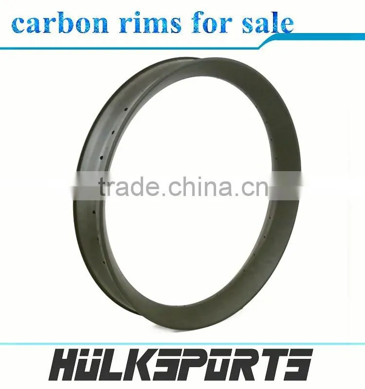 China mountain bike high-profile carbon wheels for sale new design bicycle parts carbon 26er mtb rim