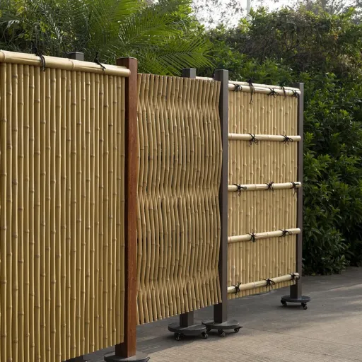 Artificial Bamboo Fence (2)