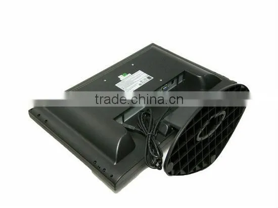 Wall mount Design Black 19 Inch Wide Screen LCD Touch Monitor 19 Inch Touch Screen Monitor With Speaker