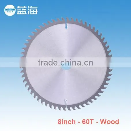 8''-60T Alloy Circular Saw Blade for Wood/TCT Wood Cutter