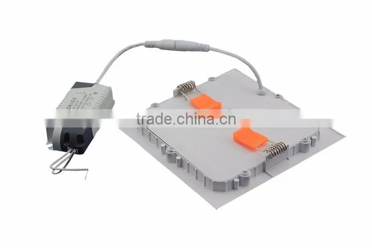 15w square led panel light led recessed lights embedded mounted led ceiling lighting smd2835 3 years warranty