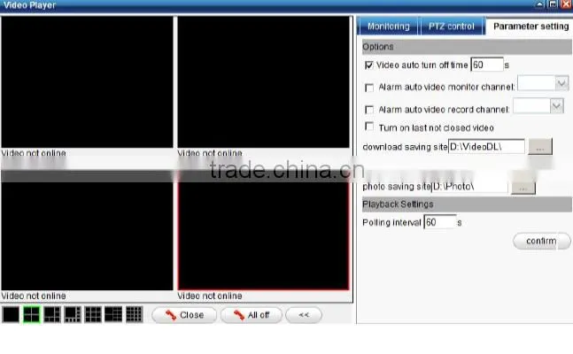GPS 3G 4ch MDVR Vehicle mobile DVR with free CMS software CE certificate