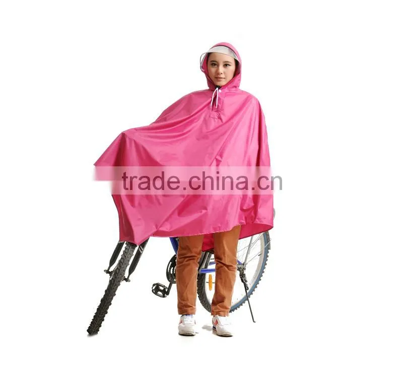 2013 fashion oxford material rain poncho for bike