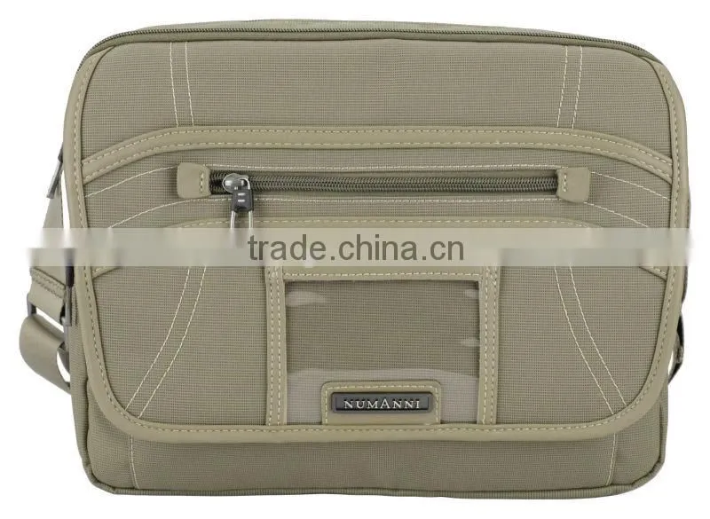 fashion new stylish waterproof and durable nylon waterproof long strap messenger bag for men