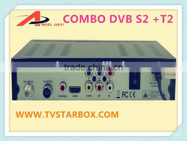 best quality combo receiver dvb s2/t2 receiver dvb s2+t2+t digital satellite receiver