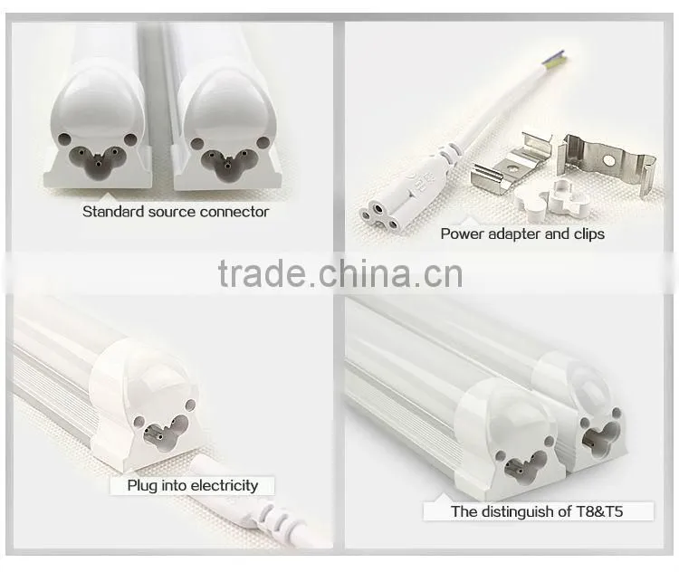 All in one design 25w T8 LED Tube Integrated