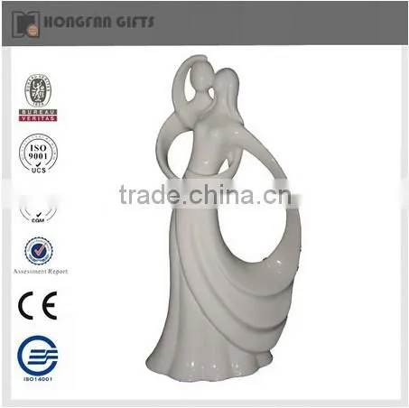 hot sell ceramic wedding cake topper