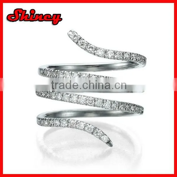 2015 bling micri pave cz big gold ring designs for men