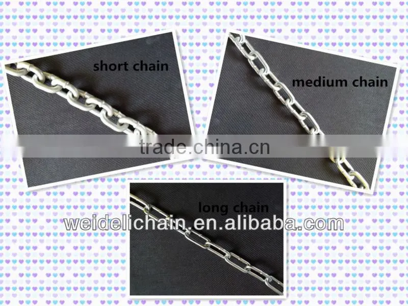 blue zinc plated link chain manufacturer