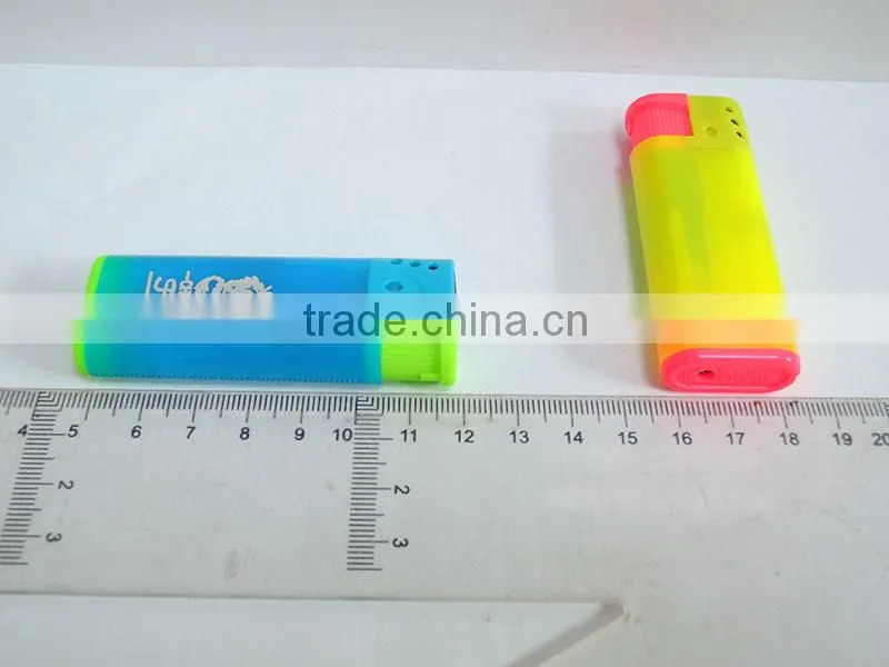 automatic flip wind resistant gas lighter customized logo printing cigarette lighter