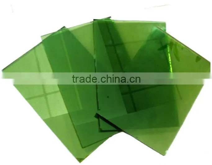 Manufacture reflective glass sheet