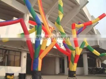 single leg inflatable air tube / wind man / inflatable sky man