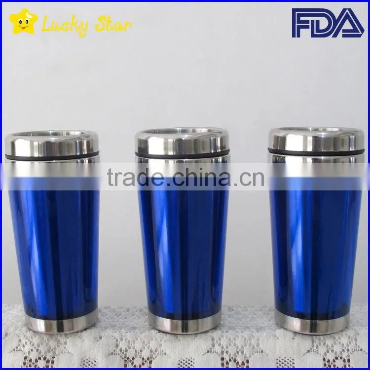 16OZ Travel car Mugs with all kinds of paper inserts FDA standard