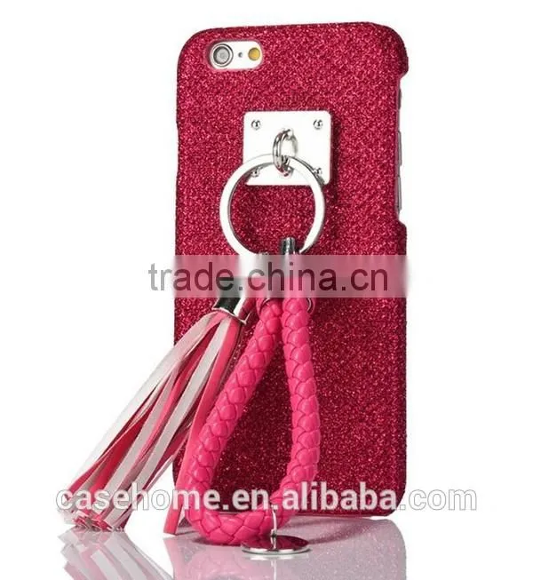 Tassels FUR Golden Back Case for iphone 6 Protective Cover Case