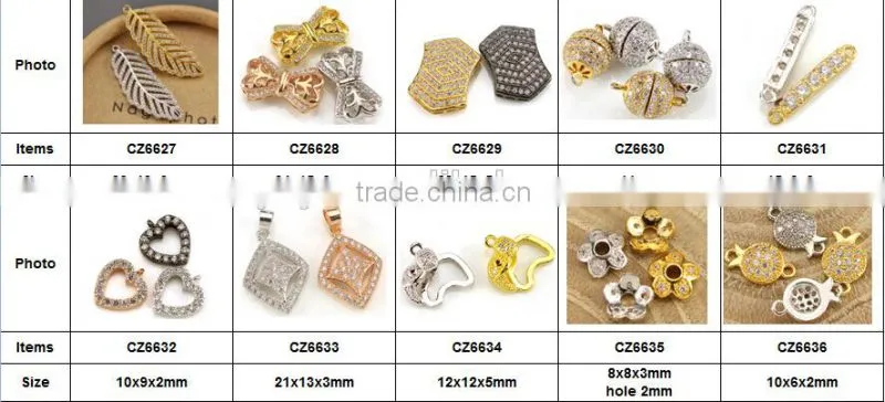 CZ6626 mirco cz pave bracelet flower charm connector,charms for bracelet making