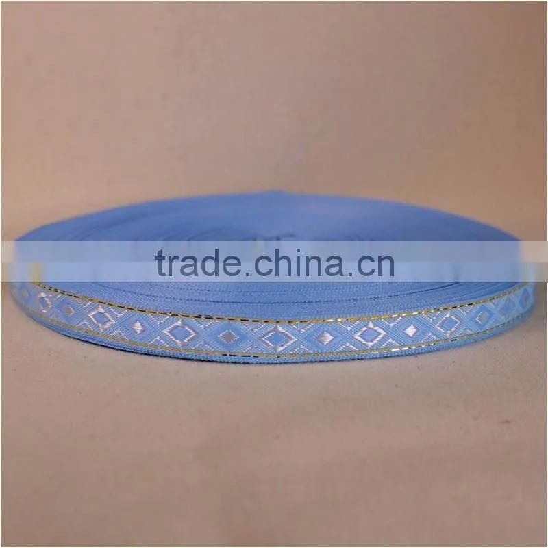 Customized colourful mediterranean style rustic fancy DIY decoration polyester ribbon rolls