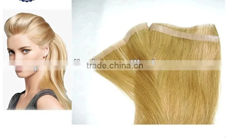 2014 AAAAA Hot Selling Skin Weft PU Hair extension with cheap price