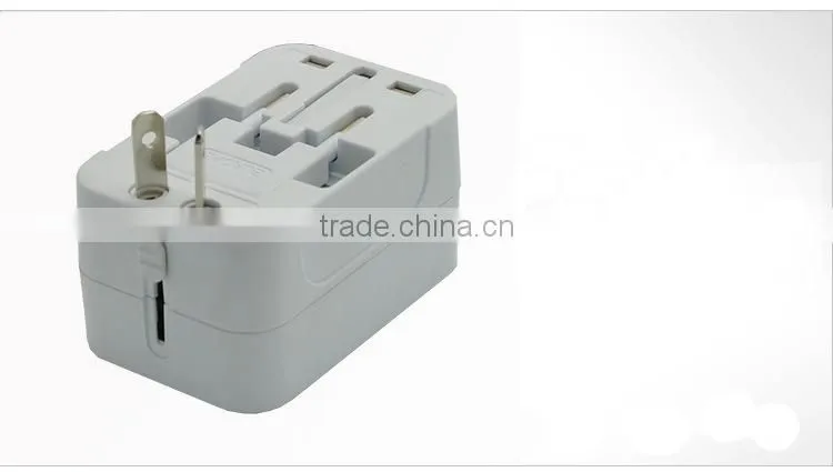 Hot Selling Universal 2.1A Dual USB Travel Charger EU, UK, USA, AUST Stander Multifunction USB Adapter