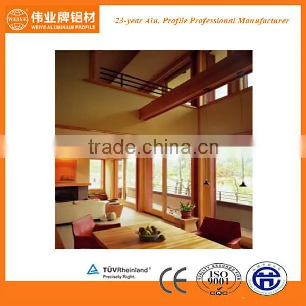 Hot sale quality aluminium door and window frame supplier