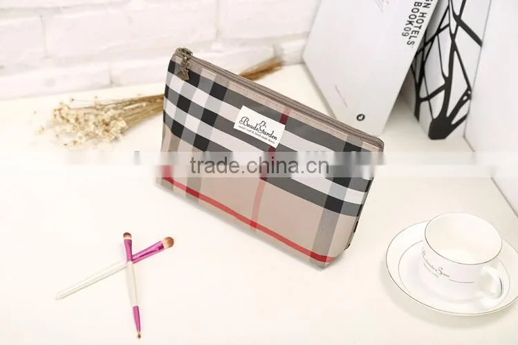 2015 new design colors PU cosmetic bag for stock