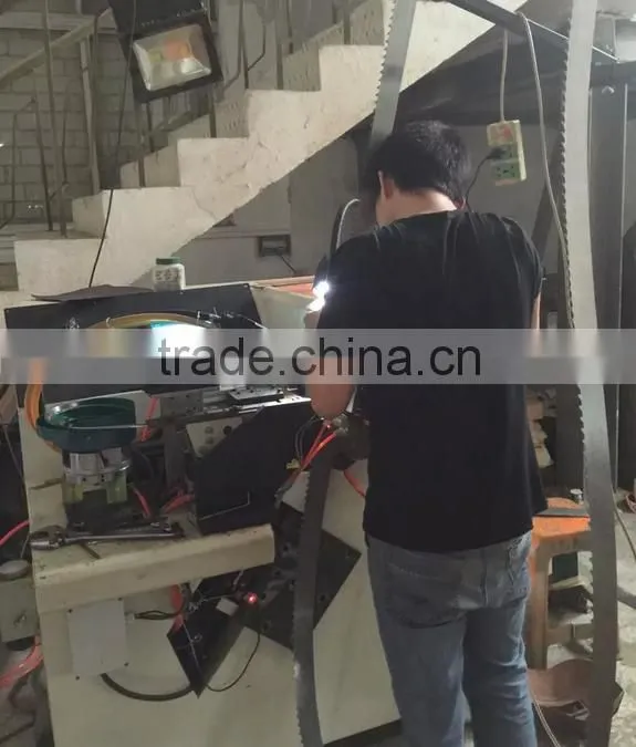 Wood Cutting TCT wood band saw blade / Tungsten carbide tipped wood band saw blade
