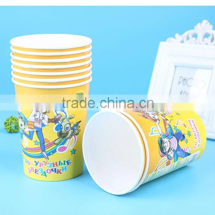 Unique Design Custom Made Cardboard Popcorn Containers