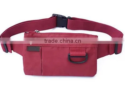 Popular Waterproof Polyester Soft Waist Tool Bag Sports Running Belt Adult Waist Bag