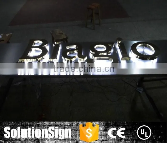 high quality Customized advertising led big letter sign