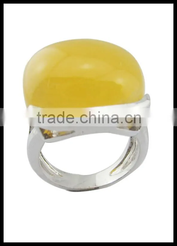2014 Fashion Ring with Gemstone/CZ,Engagement&Gifts Quartz Ring