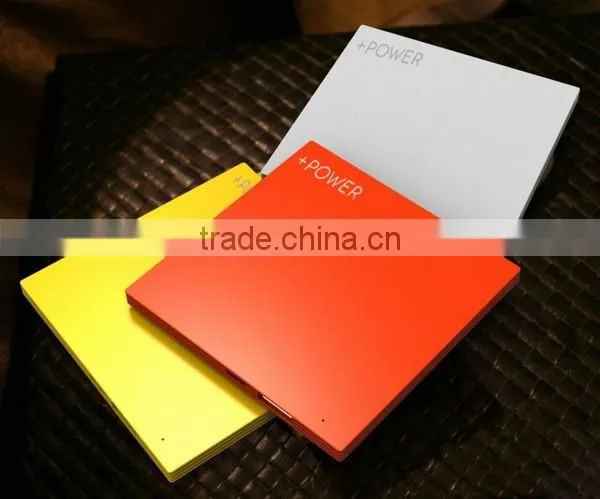AWC163 For samsung sdi with 2600 credit card 2000mah certificate 2015 portable powerbank 2600mah