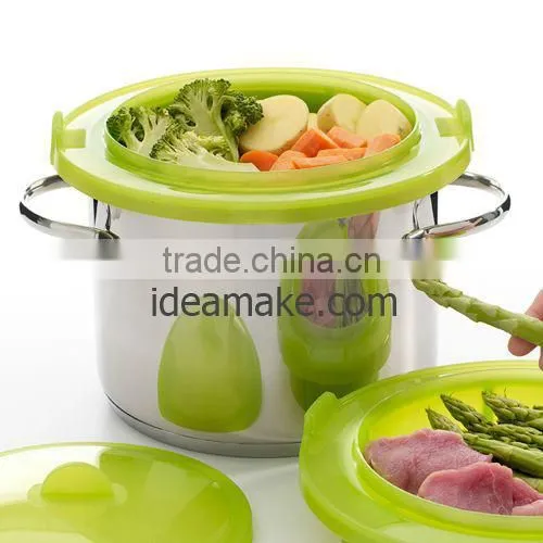 Silicone Steamer as great kitchen helper